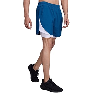 fuaark 2 in 1 compression shorts for men for gym sports running amp cycling activities with pocket