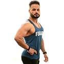 FUAARK Classic Men39s Regular Fit Gym Tank