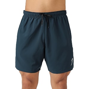 fuaark double layer 2 in 1 sports shorts with inner tights for men gym tight short with pocket