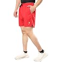 FUAARK Double Layer 2 in 1 Sports Shorts with Inner Tights for Men Gym Tight Short with Pocket