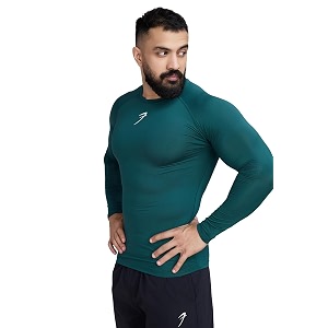 FUAARK Mens Full Sleeve Compression T-Shirt -