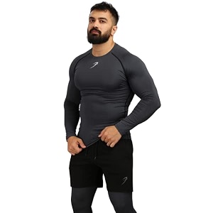 FUAARK Mens Full Sleeve Compression T-Shirt -
