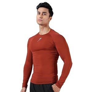 FUAARK Mens Full Sleeve Compression T-Shirt -