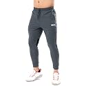 FUAARK Men39s Nylon Lycra Stretchable Jogger Trackpants