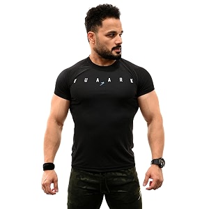 FUAARK Mens Round Neck Slim fit Gym