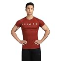 FUAARK Men39s Round Neck Slim fit Gym