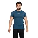 FUAARK Men39s Round Neck Slim Fit Gym