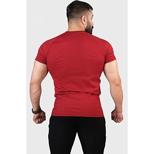 FUAARK Mens Solid Slim Fit Sports Gym