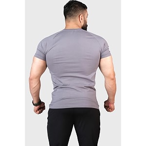 FUAARK Mens Solid Slim Fit Sports Gym