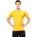 FUAARK Men39s Solid Slim Fit Sports Gym