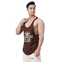FUAARK Men's Super Combed Cotton Tank Tops Gym Bodybuilding Vest Fitness Workout Sleeveless Stringers