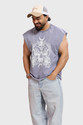FuaarK Printed Men Round Neck Multicolor T-Shirt