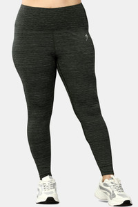 FuaarK Self Design Women Dark Green Tights