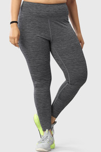 FuaarK Self Design Women Grey Tights