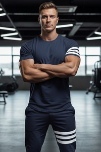 fuback striped men track suit