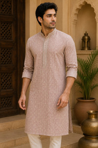 FUBAR Men Kurta Pyjama Set