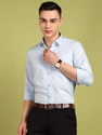FUBAR Men Slim Fit Solid Spread Collar