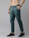 FUBAR Slim Fit Men Green Trousers