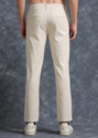 FUBAR Slim Fit Men Cream Trousers