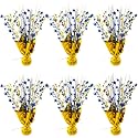 FUBININA Birthday Table Centerpiece Party Decoration Foil Spray Centerpiece