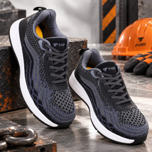 Fuel Steel Toe Textile Safety Shoe Black