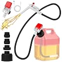 Fuel Transfer Pump (3.2GPM) with Hand Nozzle for Quick Stop Flow Control