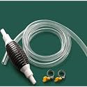 Fuel Transfer Pump Kit – High Flow Manual Siphon Oil Remover Pump with 1 Meter Pipe for Petrol, Diesel, Water & Oil, Portable Liquid Transfer Pump for Car, Bike & Fish Tank