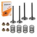 Exhaust & Intake Valve & Seals For EZGO 4 Cycle Gas Golf Cart MCI 2003-2008