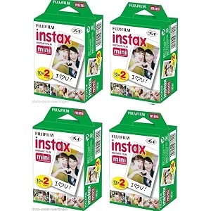 fujifilm 80 shoots instax mini film bundle pack for mini 7 7s 8 10 20 25 30 50s 55i 90 polaroid