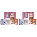 Fujifilm Instax Mini 11 Instant Camera (Lilac Purple) Gift Box with 10 Shots (Pack of 2)