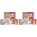 Fujifilm Instax Mini 11 Instant Camera (Blush Pink) Gift Box with 10 Shots (Pack of 2)