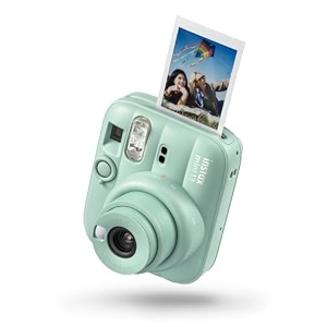 fujifilm instax mini 13 instant camera for adults instant print camera for coloured memories to touch selfie mirror close up mode amp automatic exposure lagoon green