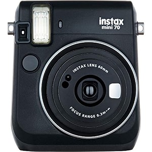 fujifilm instax mini 70 - instant film camera black