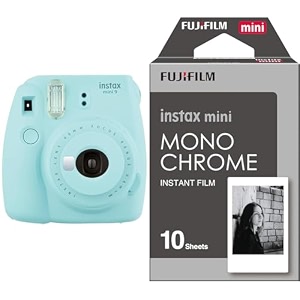 fujifilm instax mini 9 instant camera ice blue
