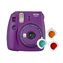 Fujifilm Instax Mini 9 Instant Camera (Clear Purple)