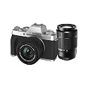 Fujifilm X-T200 Mirrorless Camera Body with 15-45 mm + 50-230 mm Dual Lens Kit - Silver
