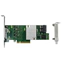 Fujitsu 9300-8i 12Gb/s SAS HBA Controller – SAS3008 Chipset, IT Mode, PCIe 3.0 x8, Dual Internal SFF-8643 Ports, Supports SAS/SATA HDD & SSD H5-25573-00