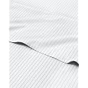 Full 4 Piece Striped Sheet Set - Breathable &amp; Cooling - Sky Blue Pinstripe