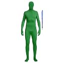 Full Bodysuit Include Zipper Helper Unisex Spandex Stretch Adult Costume Zentai Disappearing Man Body Suit