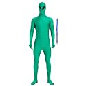 Full Bodysuit Include Zipper Helper Unisex Spandex Stretch Adult Costume Zentai Disappearing Man Body Suit