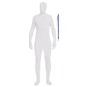 Full Bodysuit Include Zipper Helper Unisex Spandex Stretch Adult Costume Zentai Disappearing Man Body Suit
