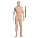 Full Bodysuit Include Zipper Helper Unisex Spandex Stretch Adult Costume Zentai Disappearing Man Body Suit