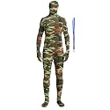 Full Bodysuit Include Zipper Helper Unisex Spandex Stretch Adult Costume Zentai Disappearing Man Body Suit