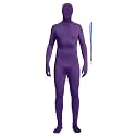 Full Bodysuit Include Zipper Helper Unisex Spandex Stretch Adult Costume Zentai Disappearing Man Body Suit