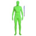 Full Bodysuit Include Zipper Helper Unisex Spandex Stretch Adult Costume Zentai Disappearing Man Body Suit
