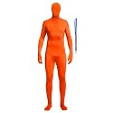 Full Bodysuit Include Zipper Helper Unisex Spandex Stretch Adult Costume Zentai Disappearing Man Body Suit