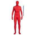 Full Bodysuit Include Zipper Helper Unisex Spandex Stretch Adult Costume Zentai Disappearing Man Body Suit