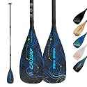 Full Carbon Paddle for Paddle Board – Racing SUP Paddle, Floating 3-Piece Stand-Up Paddleboard Paddle, Adjustable 170-210 cm/67"-83", Lightweight Carbon Fiber Paddle for Surfboard/SUP