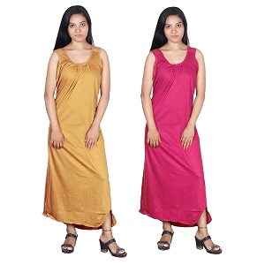 Full Cotton Slip Innerwear for Gown Nighty