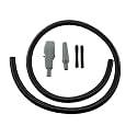 Full Earth's Vacuum Attachment Kit for Works only for Wahl, Model 8355-400 (Designer), Model 8470-500 (Super Taper II), Model 8400 (Super Taper), Model 8472-850 (Taper 2000), (Vac_Kit_05-021)